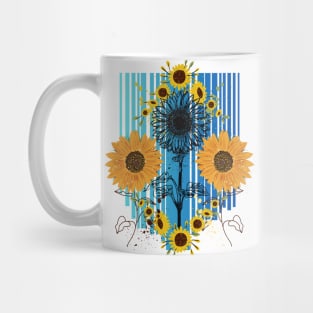 Little Aesthetic Sunflower Mug